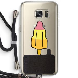 Raketijsje: Samsung Galaxy S7 Transparant Hoesje met koord