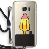 Raketijsje: Samsung Galaxy S7 Transparant Hoesje met koord