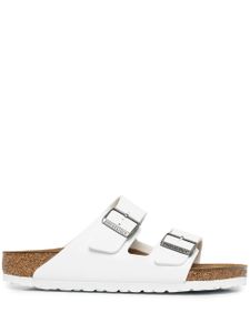 Birkenstock sandales Arizona en cuir - Blanc