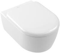 Toilet Villeroy & Boch Skyla Combipack met Zitting 49x36x35 cm TwistFlush Wit Alpine CeramicPlus