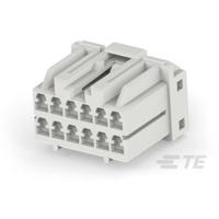 TE Connectivity 175442-1 Female behuizing (kabel) Inhoud: 1 stuk(s) Bag