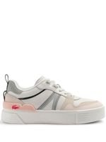 Lacoste baskets L002 en cuir et mesh - Tons neutres