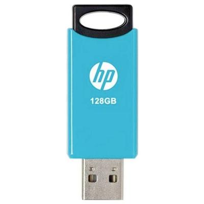 HP v212w USB-stick 128 GB Blauw, Zwart HPFD212LB-128 USB-A 2.0