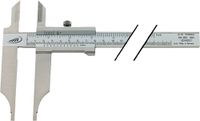 Helios Preisser Werkplaatsschuifmaat | 1000mm | z.fijninstelling met punten | Bek-L.150 mm | 1 stuk - 0234518 0234518