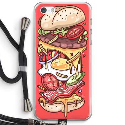 Diet Coke Please: iPhone 5 / 5S / SE Transparant Hoesje met koord
