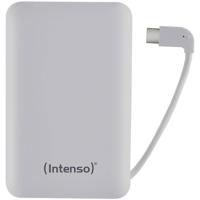 Intenso XC10000 Powerbank 10000 mAh LiPo USB-A, USB-C Wit Statusweergave - thumbnail