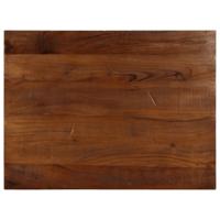 Tafelblad rechthoekig 70x60x3,8 cm massief gerecycled hout