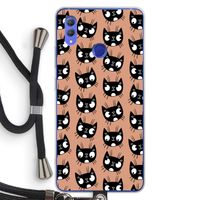 Kat: Honor Note 10 Transparant Hoesje met koord