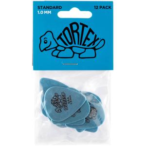Dunlop Tortex Standard 1.00mm 12-pack plectrumset blauw