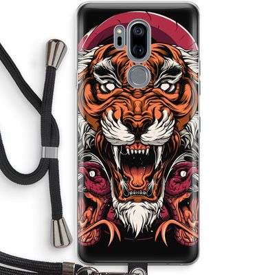 Tiger and Rattlesnakes: LG G7 Thinq Transparant Hoesje met koord