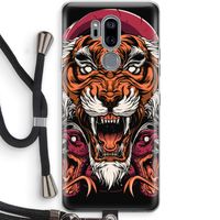Tiger and Rattlesnakes: LG G7 Thinq Transparant Hoesje met koord