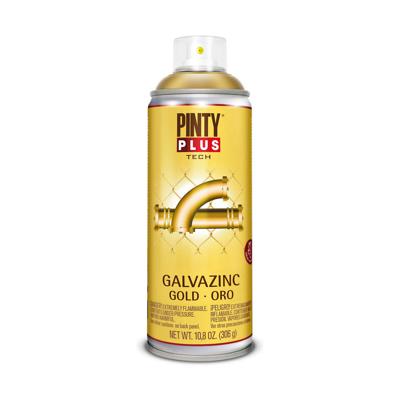 Sprayverf Pintyplus Tech Galvazinc G151 400 ml Goud