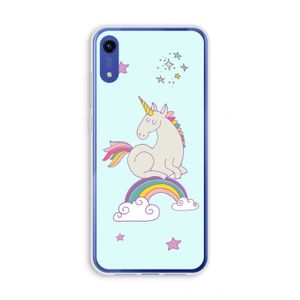 Regenboog eenhoorn: Honor Play 8A Transparant Hoesje