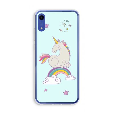 Regenboog eenhoorn: Honor Play 8A Transparant Hoesje