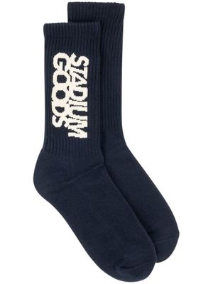 STADIUM GOODS® chaussettes à logo - Bleu