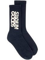 STADIUM GOODS® chaussettes à logo - Bleu - thumbnail