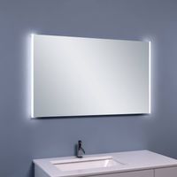 BWS Anubis Duo Condensvrije LED Spiegel 100x60 cm Aluminium - thumbnail