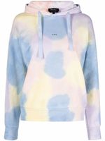 A.P.C. hoodie Jeanne à imprimé tie-dye - Bleu - thumbnail