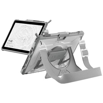 Urban Armor Gear Plasma Healthcare Handstrap & Kickstand Case Back cover Wit, Grijs Tabletcover