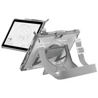Urban Armor Gear Plasma Healthcare Handstrap & Kickstand Case Back cover Wit, Grijs Tabletcover