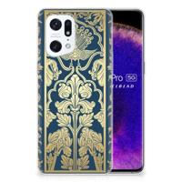 OPPO Find X5 Pro | TPU Case | Beige Flowers OPPO Find X5 Pro | TPU Case | Beige Flowers