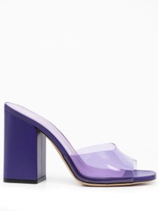 Paris Texas mules Anja 110 mm - Violet