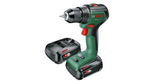 Bosch Home and Garden UniversalImpact 18V-60 06039D7102 Accu-schroefboormachine, Accu-schroefmachine 18 V 2.0 Ah Li-ion Incl. 2 accus, Incl. lader