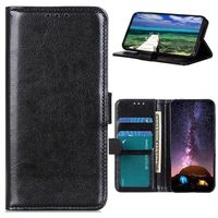 Xiaomi 12T/12T Pro Wallet Hoesje met Magnetische Sluiting - Zwart