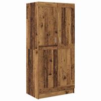 Kledingkast Anders Oud Hout 82.5 x 51.5 x 180 cm Bewerkt hout