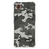 Samsung Galaxy Xcover 7 Doorzichtige Silicone Hoesje Army Light
