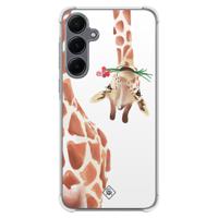 Samsung Galaxy A55 shockproof hoesje - Giraffe