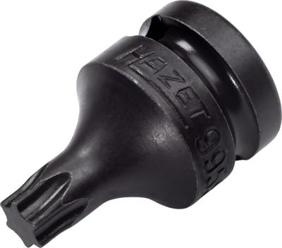 HAZET Krachtdopsleutelbit 995S-T50 · 1/2 inch (12,5 mm) vierkant hol · Binnen-TORX®-profiel · SW T50