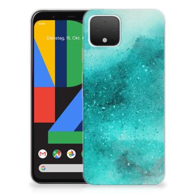 Smartphone hoesje Google Pixel 4 Painting Blue Smartphone hoesje Google Pixel 4 Painting Blue