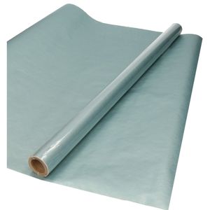 4x stuks rollen Kraft inpakpapier blauw 200 x 70 cm