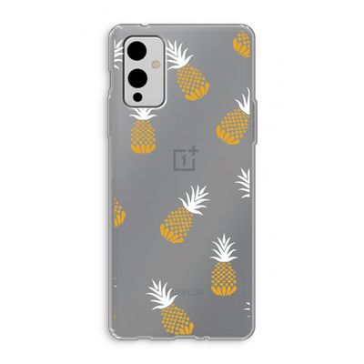 Ananasjes: OnePlus 9 Transparant Hoesje