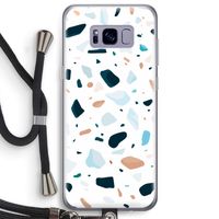 Terrazzo N°13: Samsung Galaxy S8 Plus Transparant Hoesje met koord