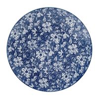 Dinerbord blue print - botanic - ⌀26 cm - thumbnail