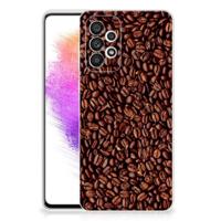 Samsung Galaxy A73 5G | Siliconen Case | Koffiebonen