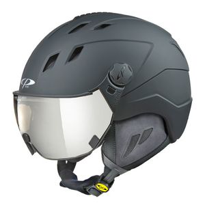 CP Corao+ skihelm zwart met meekleurend vizier (4 Keuzes) - zeer veilig