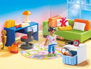 PLAYMOBIL Dollhouse - Kinderkamer met bedbank constructiespeelgoed 70209