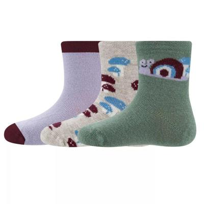 Ewers sokken 3-pack slak groen-16-17 Ewers sokken 3-pack slak groen-16-17