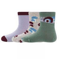 Ewers sokken 3-pack slak groen-16-17