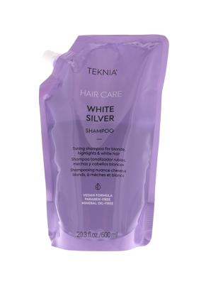 Lakmé Teknia White Silver Toning Shampoo Refill 600ml | Voor Shampoo Zonder Parabenen