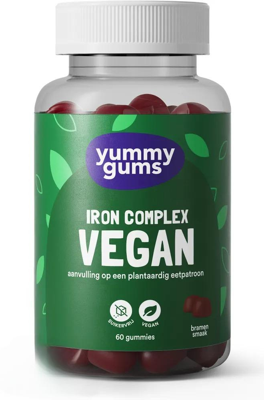 Yummygums Iron Complex Vegan Gummies