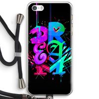 Dream: iPhone 5 / 5S / SE Transparant Hoesje met koord