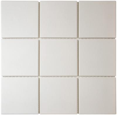 Mozaiek London Vierkant Super Wit 9,5 x 9,5