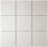 Mozaiek London Vierkant Super Wit 9,5 x 9,5
