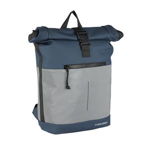 New Rebels Bowie New York Navy 21L Rugzak Rolltop Reflectie Waterafstotend Laptop 15.6"