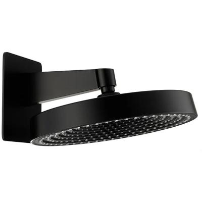 Hoofddouche SaniClear Evolution | 30 cm | Rond | Mat zwart