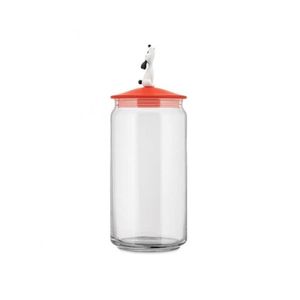Alessi Lula Voorraadpot rood/oranje